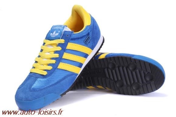 adidas dragon homme jaune